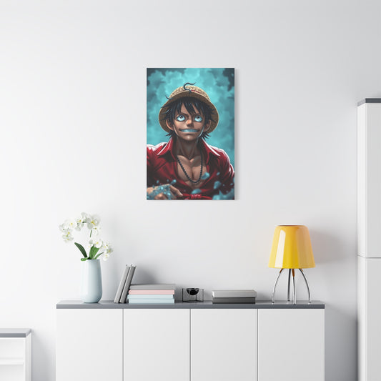 Monkey D. Luffy Art Refined Canvas Wall Art & Canvas Print