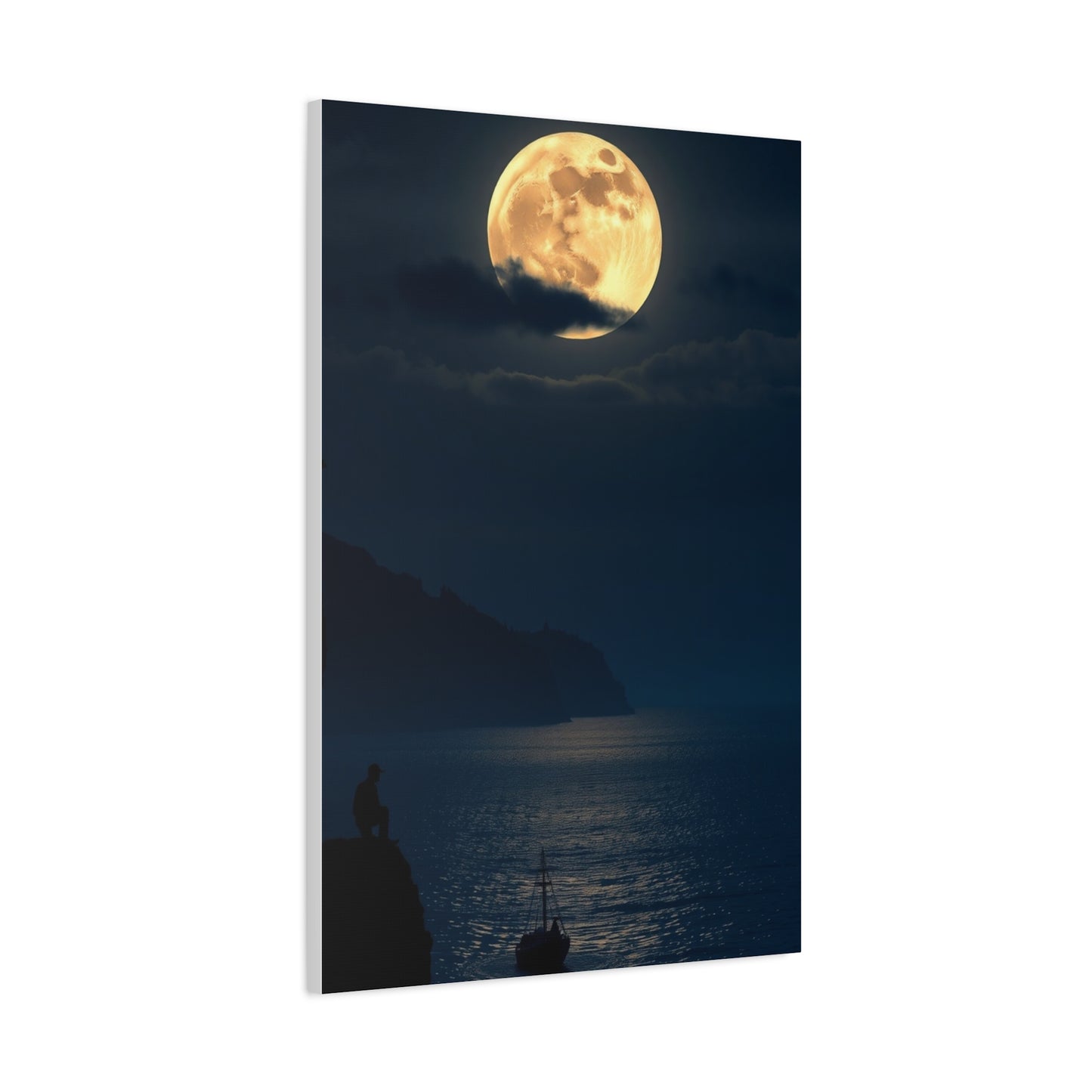 Full Moon Art Luxury Canvas Wall Art & Canvas Print