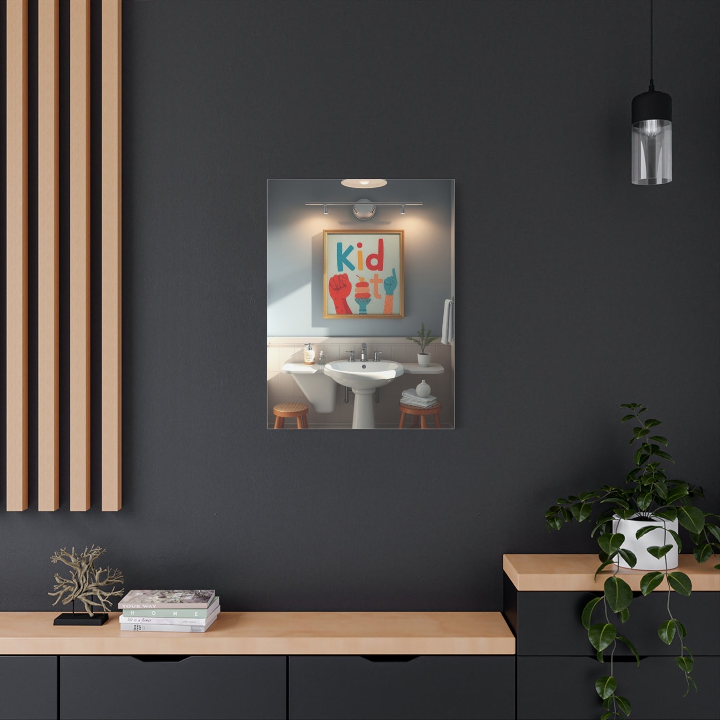 Vision Kid’s Bathroom Art Art Wall Art & Canvas Print