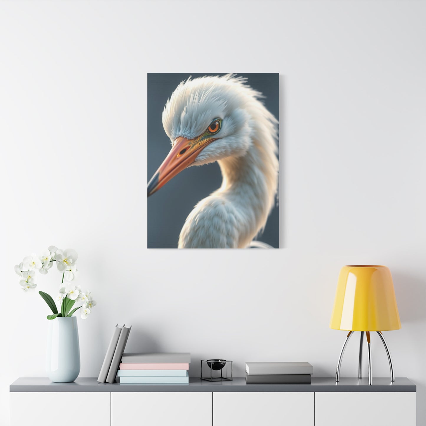 Egret Art Supreme Gallery Wall Art & Canvas Print