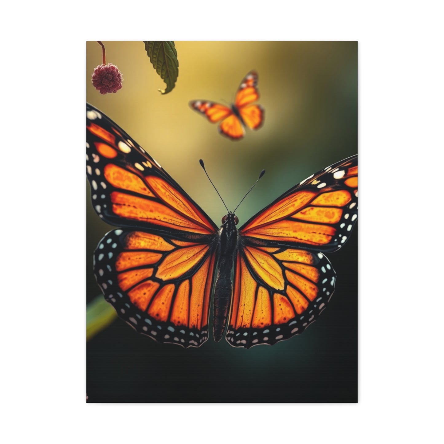 Monarch Butterflies Art Refined Canvas Wall Art & Canvas Print