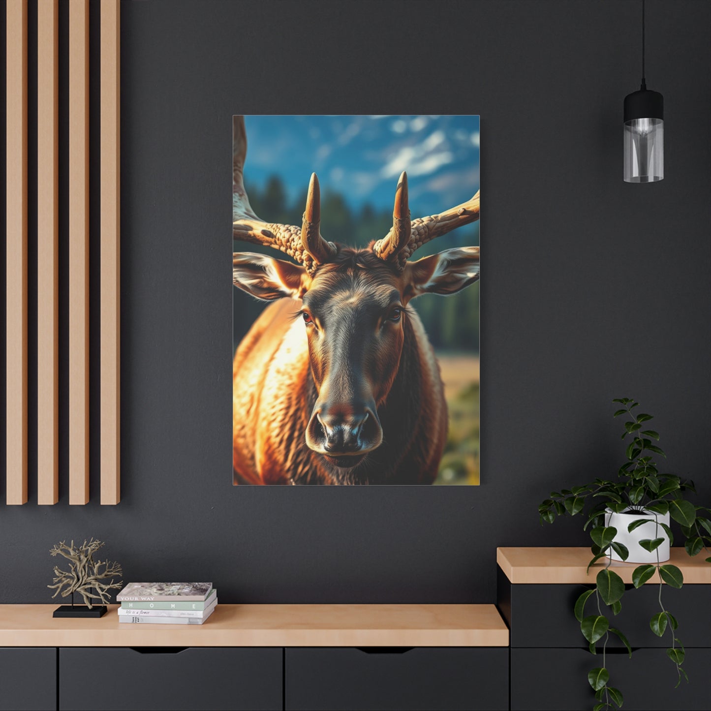 Supreme Elk Art Collection Wall Art & Canvas Print
