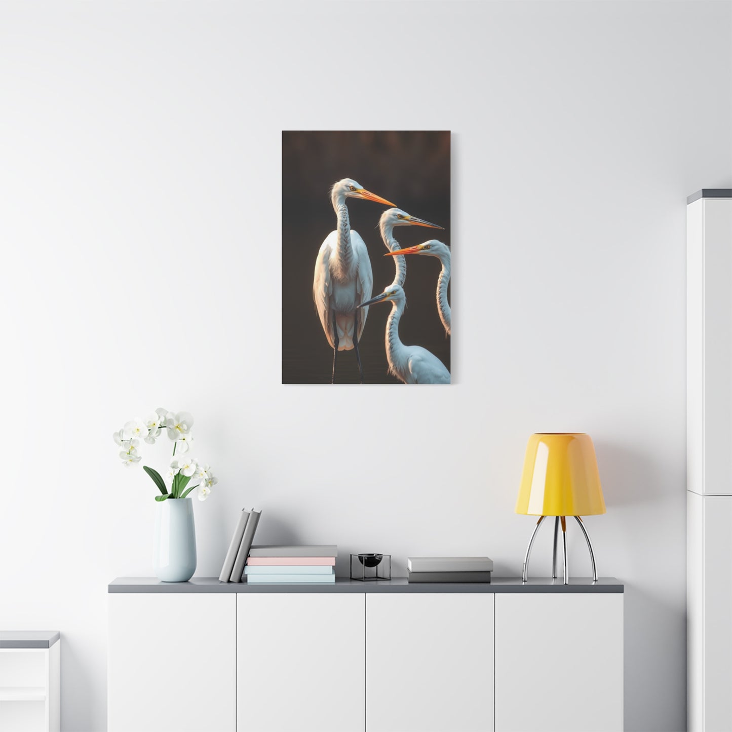 Elite Herons and Egrets Art Vision Wall Art & Canvas Print
