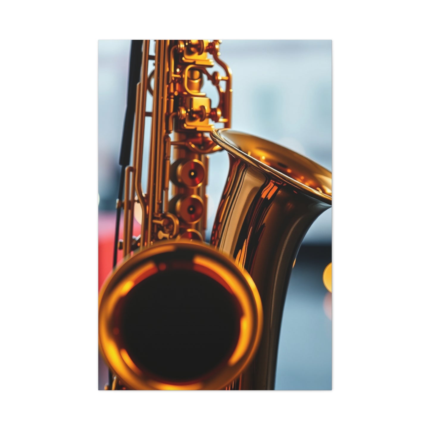 Saxophone Art Supreme Gallery Wall Art & Canvas Print