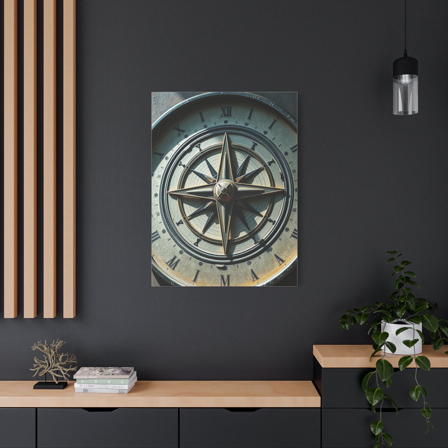 Compass Art Refined Canvas Wall Art & Canvas Print