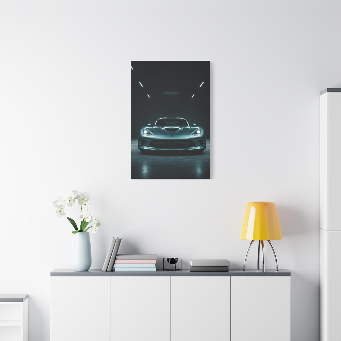 Dodge Viper Showroom Centerpiece Wall Art & Canvas Prints