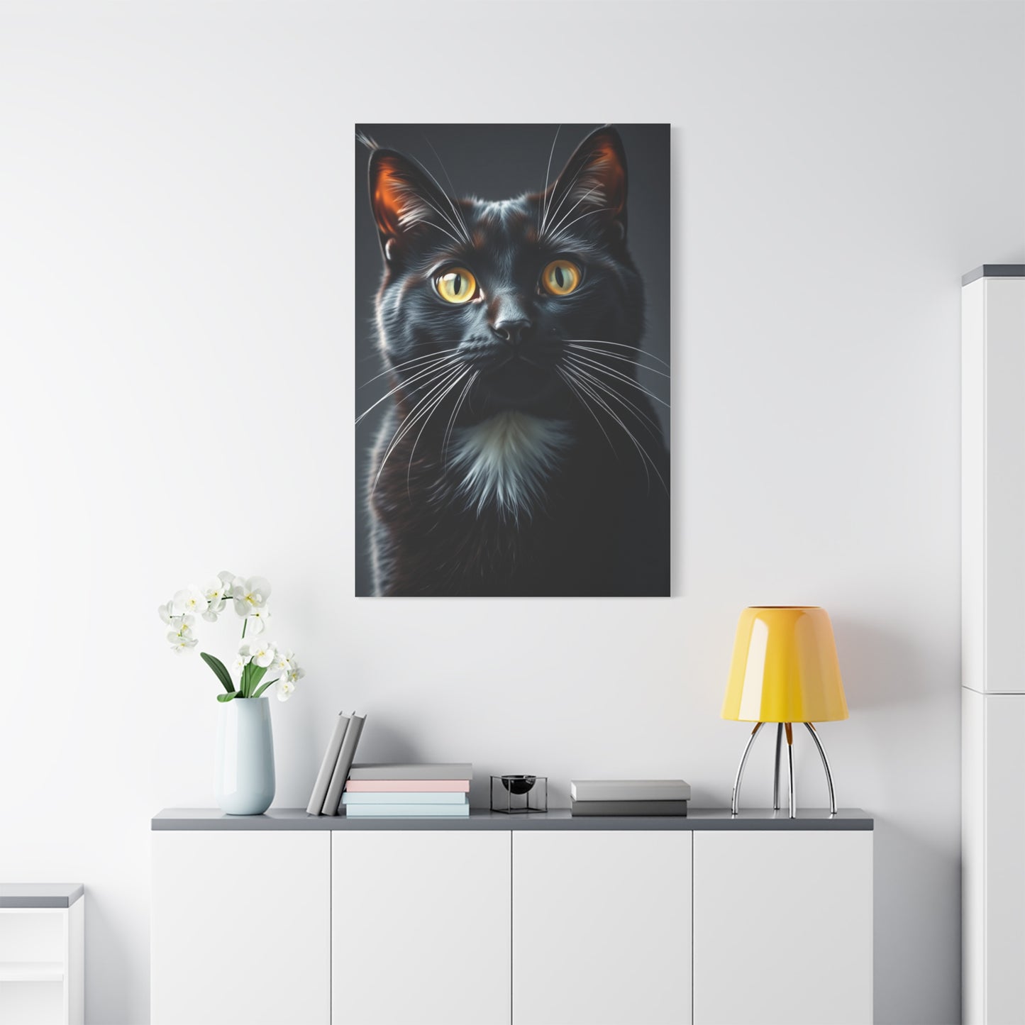 Supreme Tuxedo Cat Art Collection Wall Art & Canvas Print