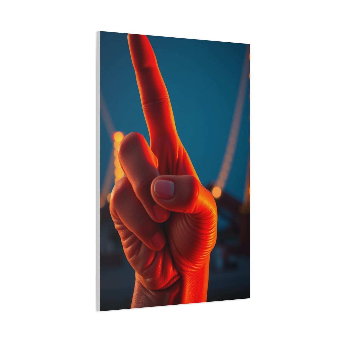 Peace Sign Art Luxury Canvas Wall Art & Canvas Print