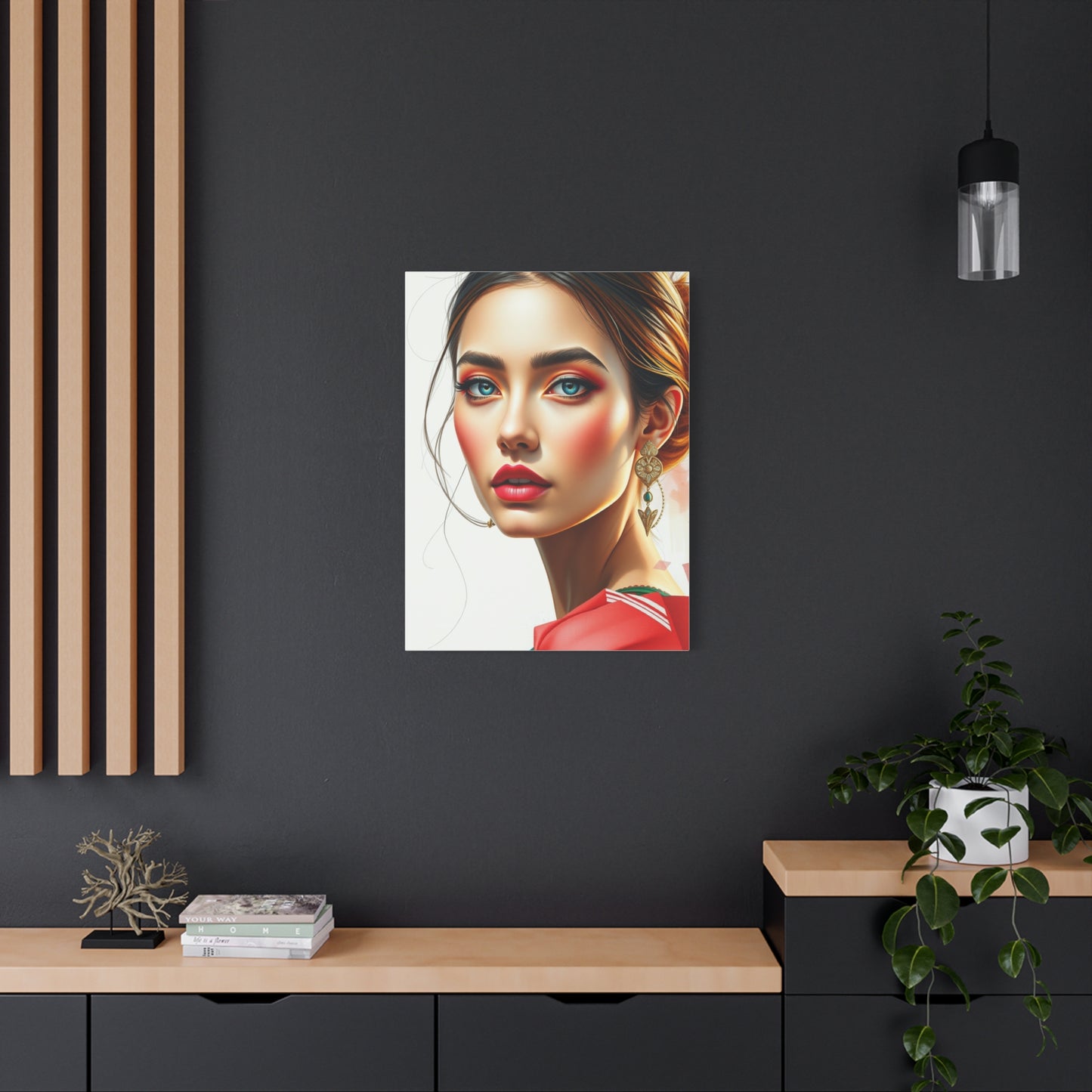 Masterpiece Fashion Illustration & Drawings Art Vision Wall Art & Canvas Print