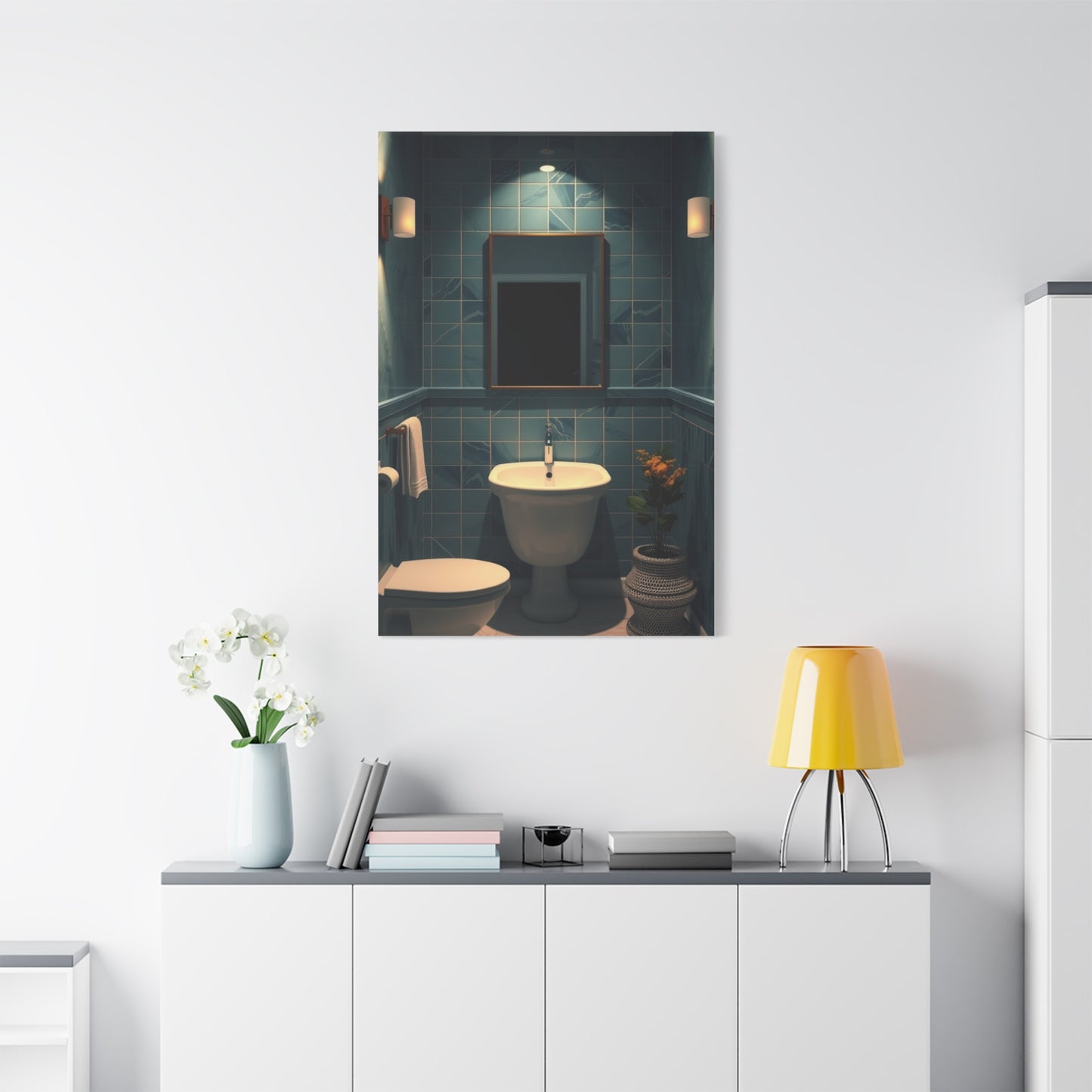 Luxe Aqua Reflections