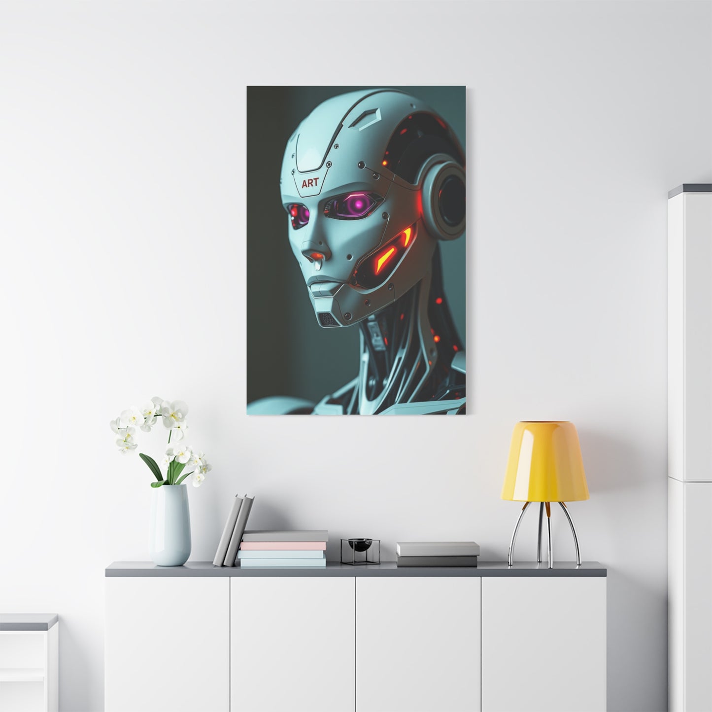 Robot Art Refined Canvas Wall Art & Canvas Print