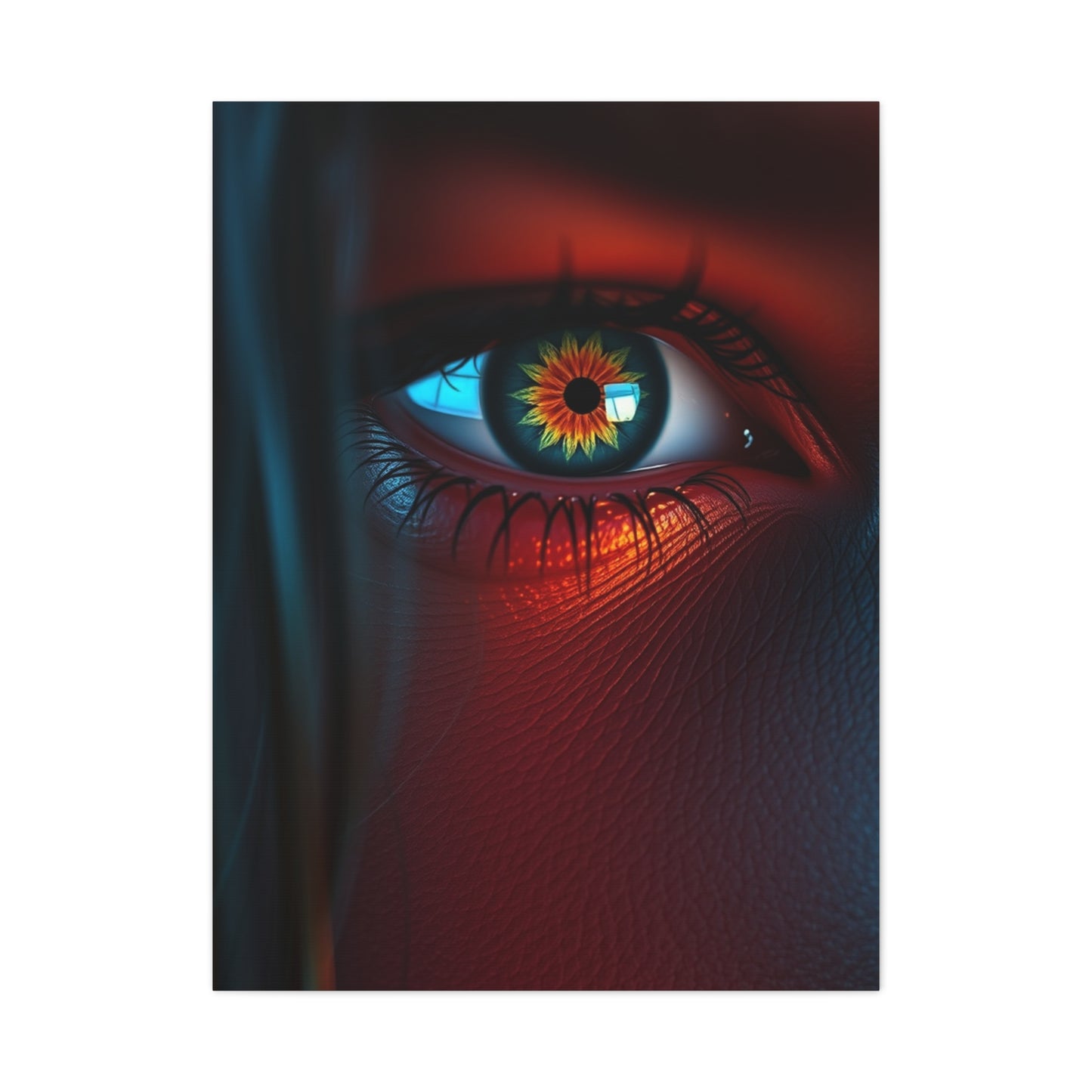 Eyes Art Refined Canvas Wall Art & Canvas Print