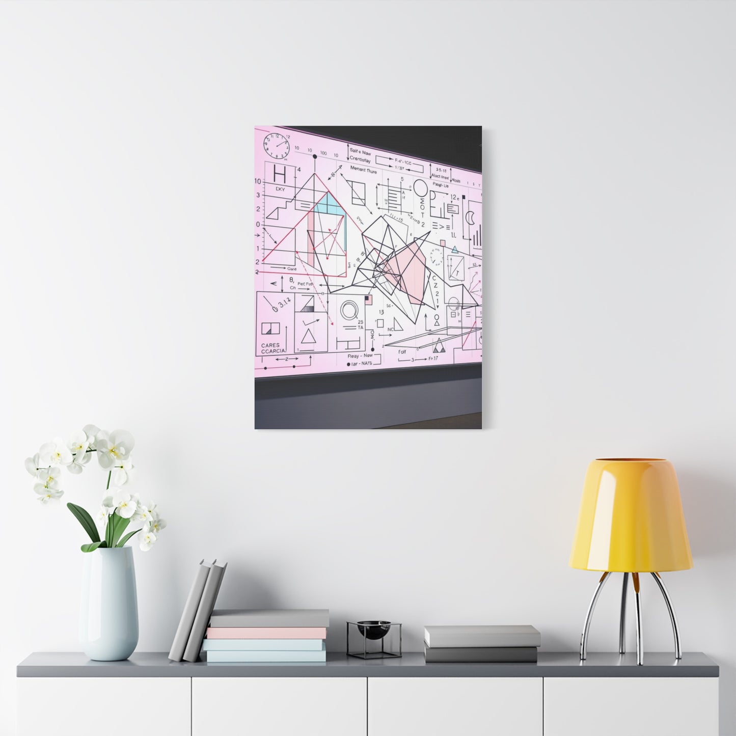 Modern Math Art for Creative Spaces Supreme Gallery Wall Art & Canvas Print