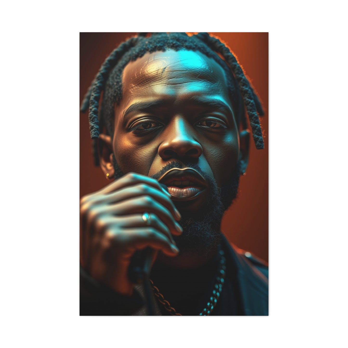 Masterpiece R&B, Soul Music Art Vision Wall Art & Canvas Print