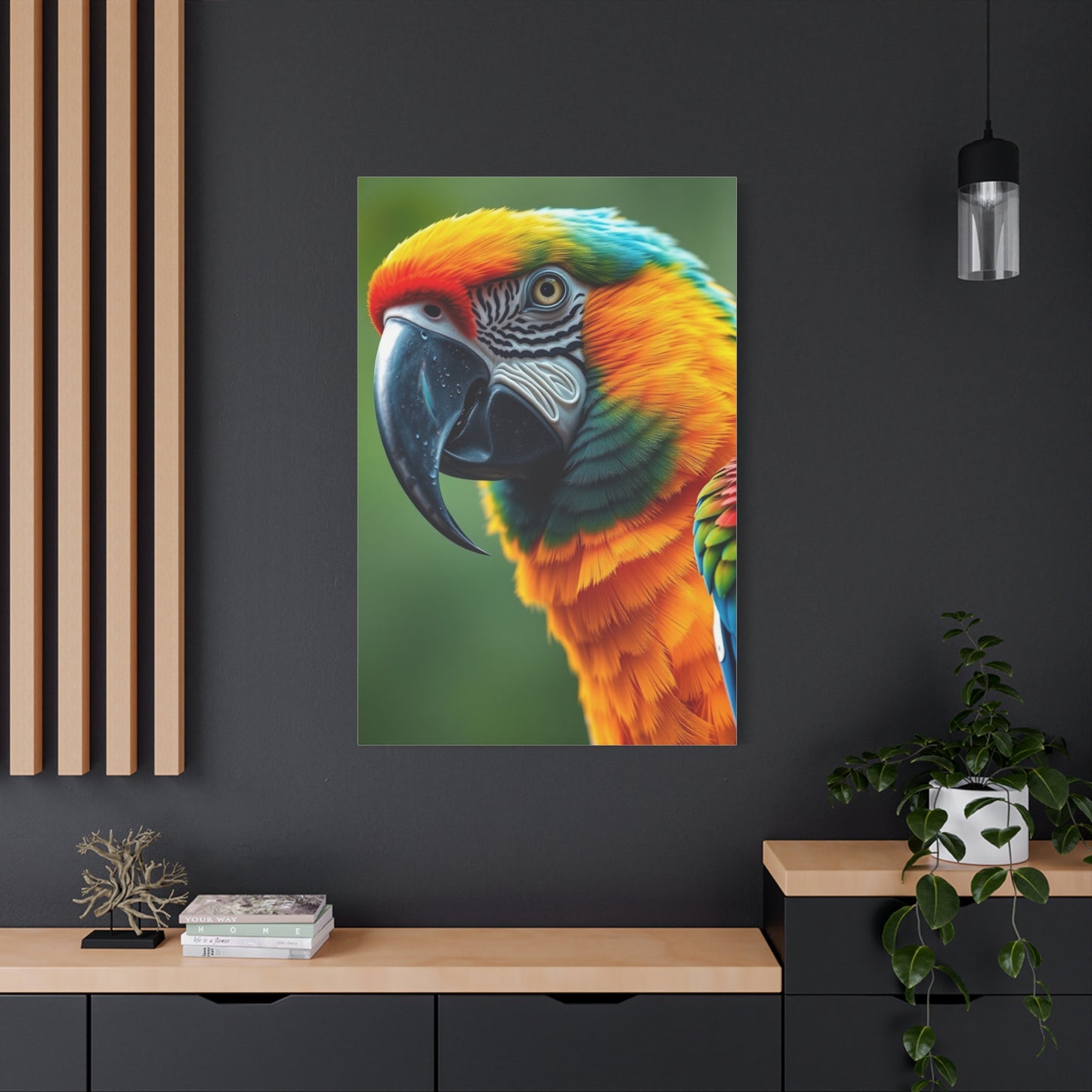 Parrot Art Supreme Gallery Wall Art & Canvas Print