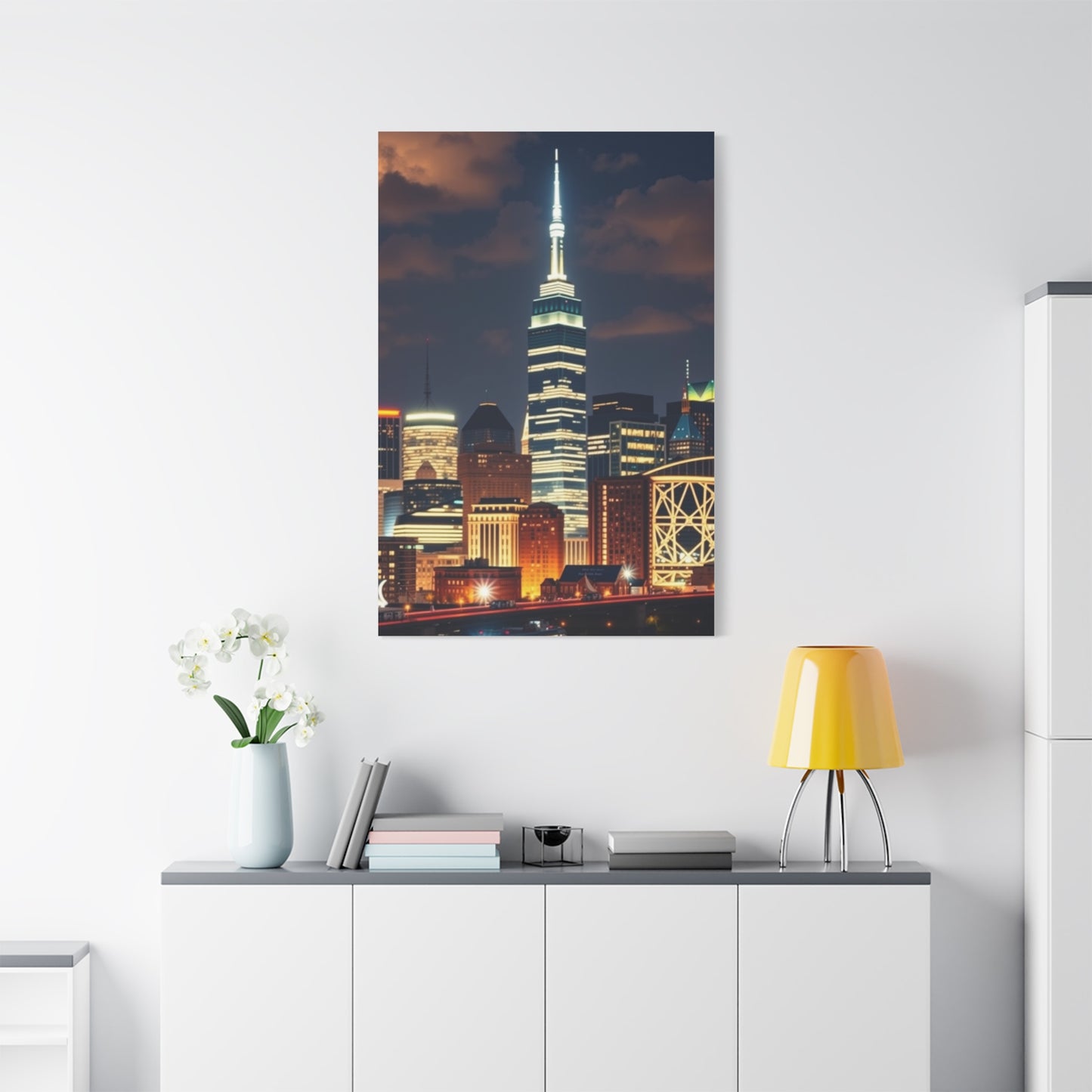 Elite NYC Skyline Art Vision Wall Art & Canvas Print