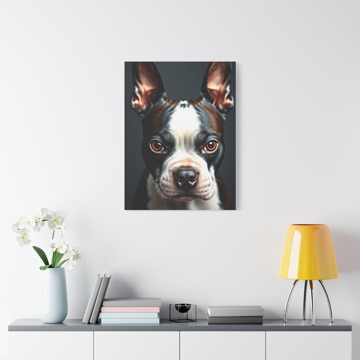 Supreme Boston Terrier Art Collection Wall Art & Canvas Print