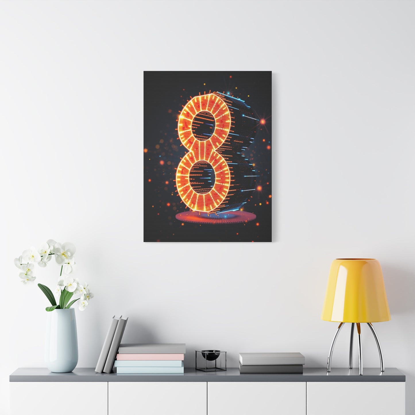 Supreme Numbers Art Collection Wall Art & Canvas Print