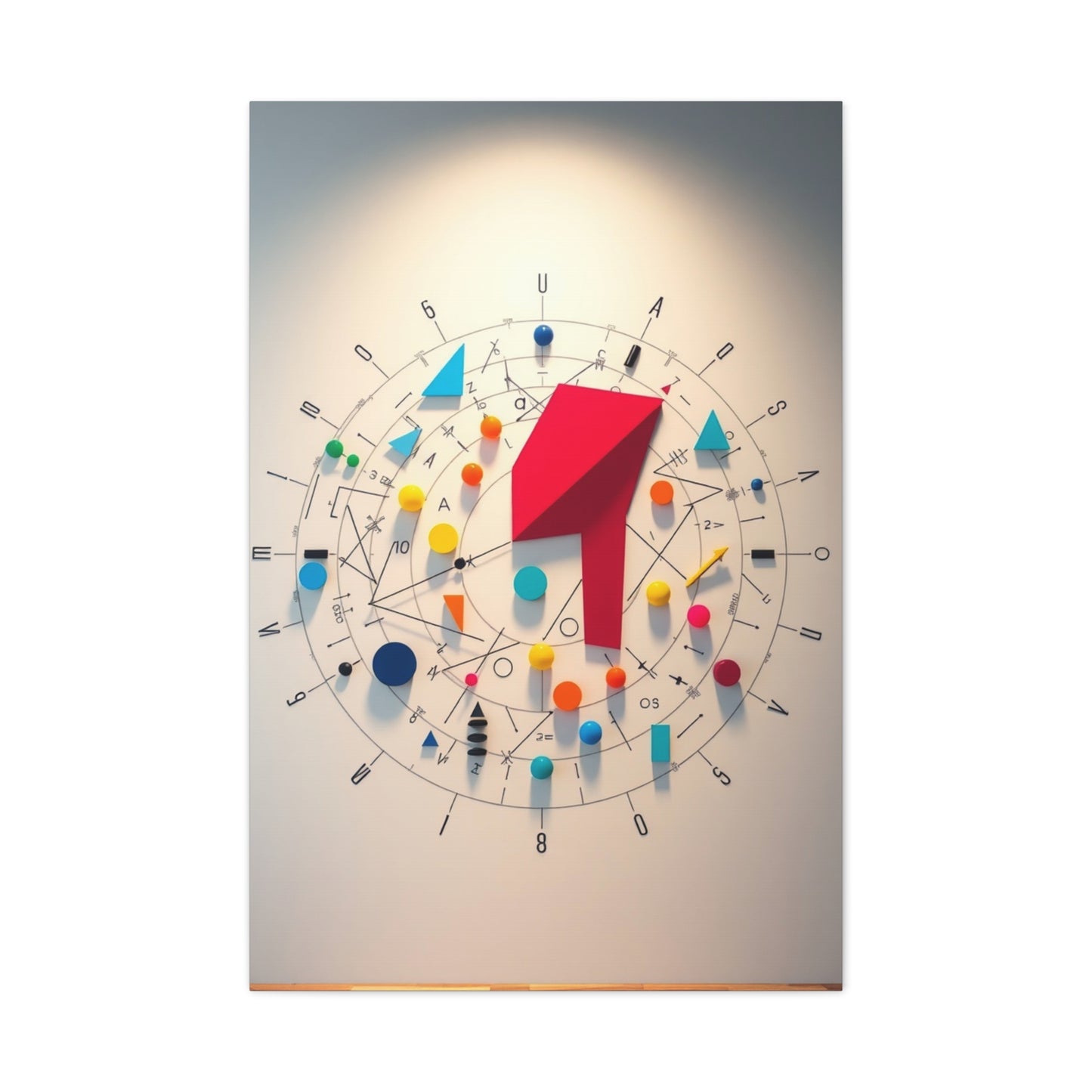 Modern Math Art for Creative Spaces Supreme Gallery Wall Art & Canvas Print