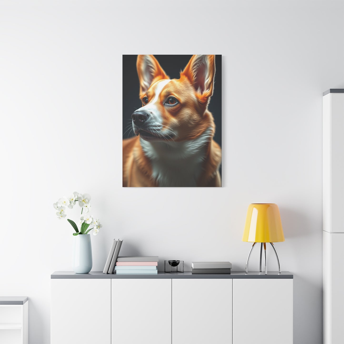 Vision Corgi Dog Art Art Wall Art & Canvas Print