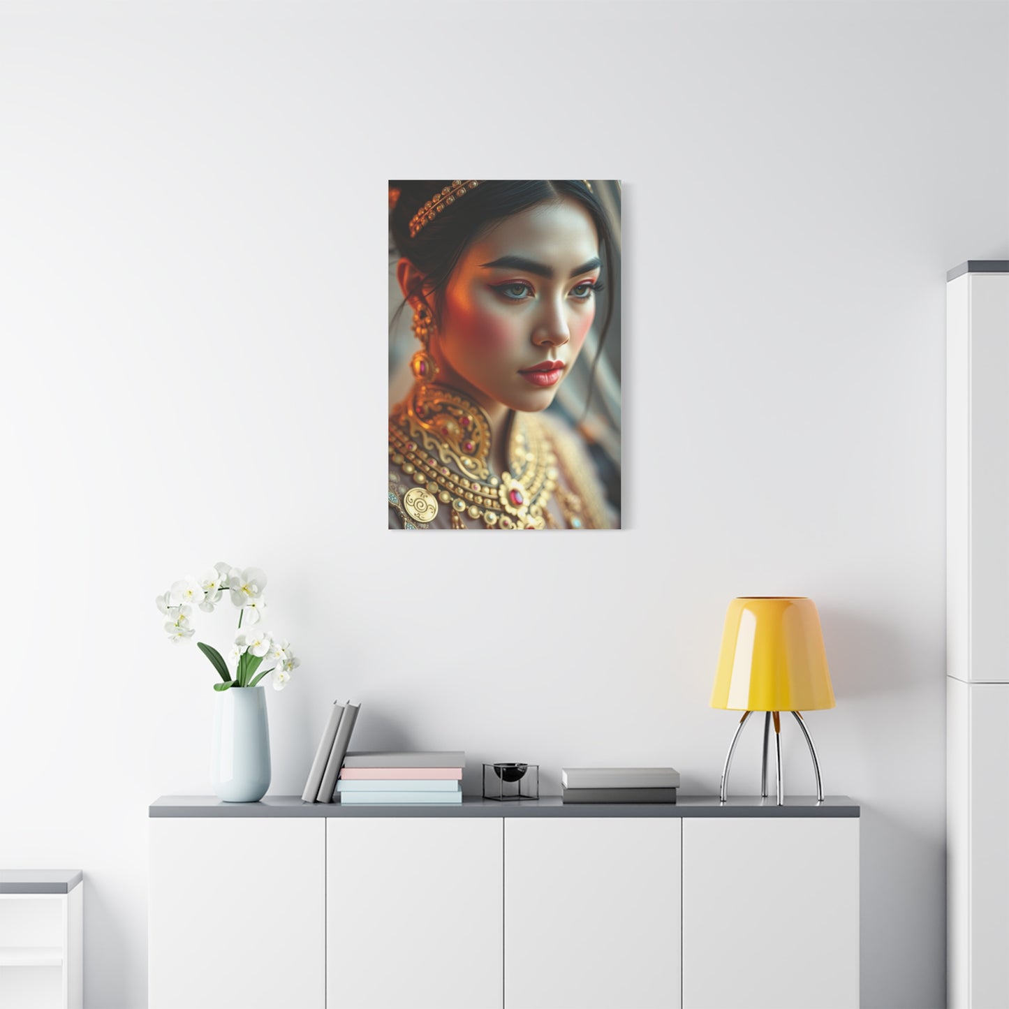 Gold & Pink Art Refined Canvas Wall Art & Canvas Print
