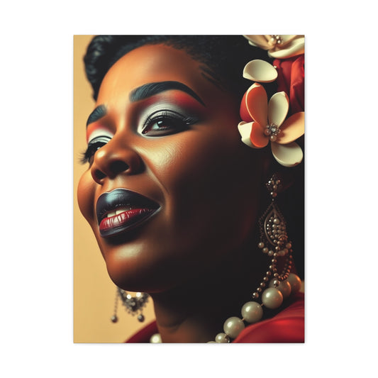 Elite Billie Holiday Art Vision Wall Art & Canvas Print