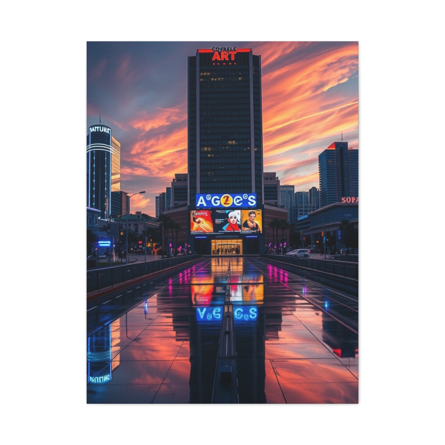 Los Angeles Art Supreme Gallery Wall Art & Canvas Print