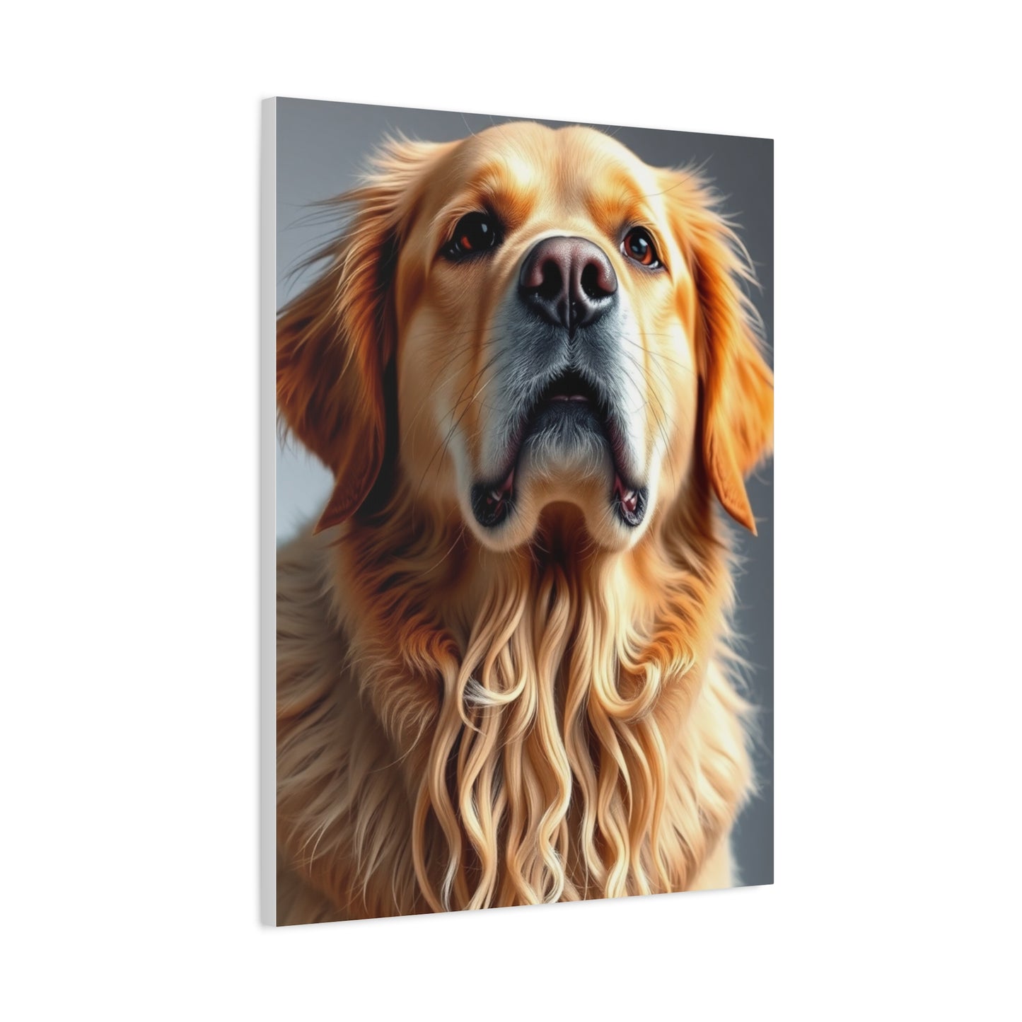 Masterpiece Golden Retriever Art Vision Wall Art & Canvas Print
