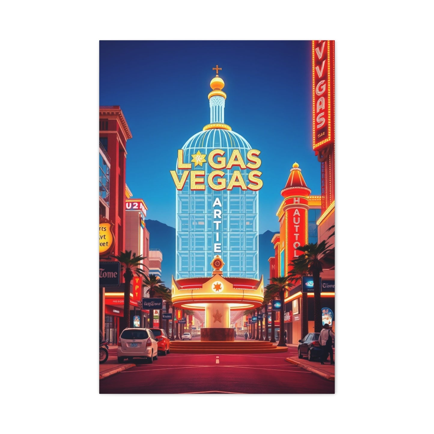 Elite Las Vagas Art Vision Wall Art & Canvas Print
