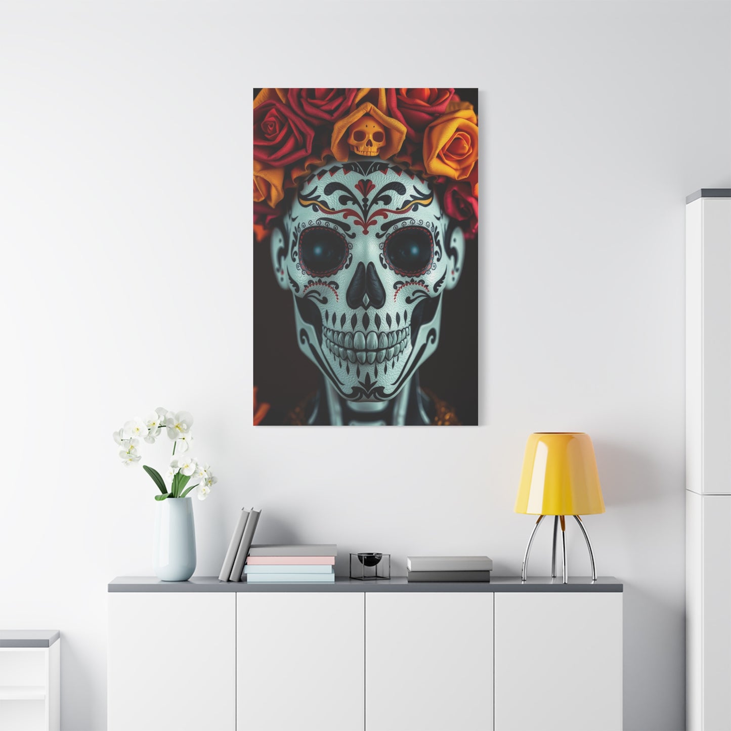 Día de los Muertos Art Luxury Canvas Wall Art & Canvas Print