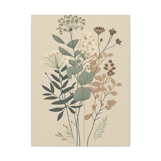 Plant Soft Paint Wall Art & Canvas Prints