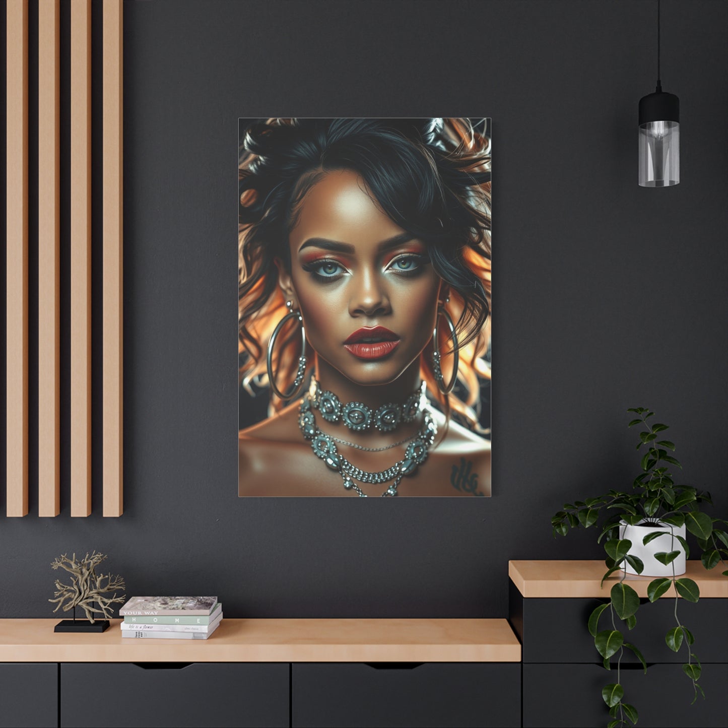 Regal Rihanna Canvas Display Wall Art & Canvas Print