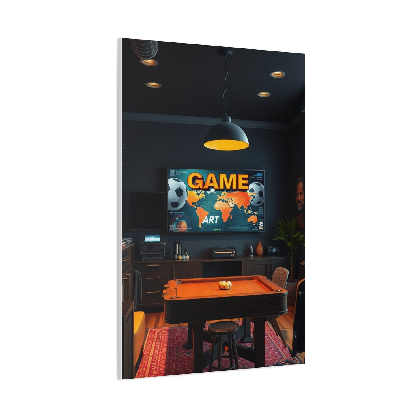 Elite Game Room Art Vision Wall Art & Canvas Print