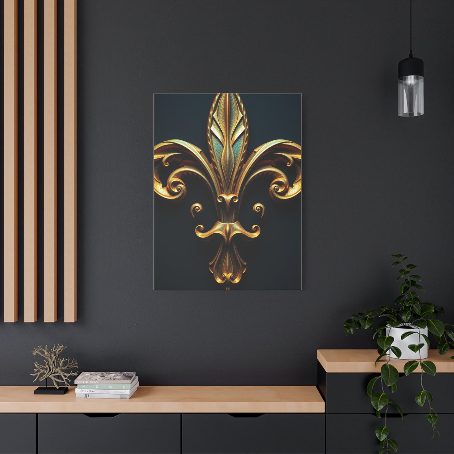 Fleur-de-Lis Art Supreme Gallery Wall Art & Canvas Print