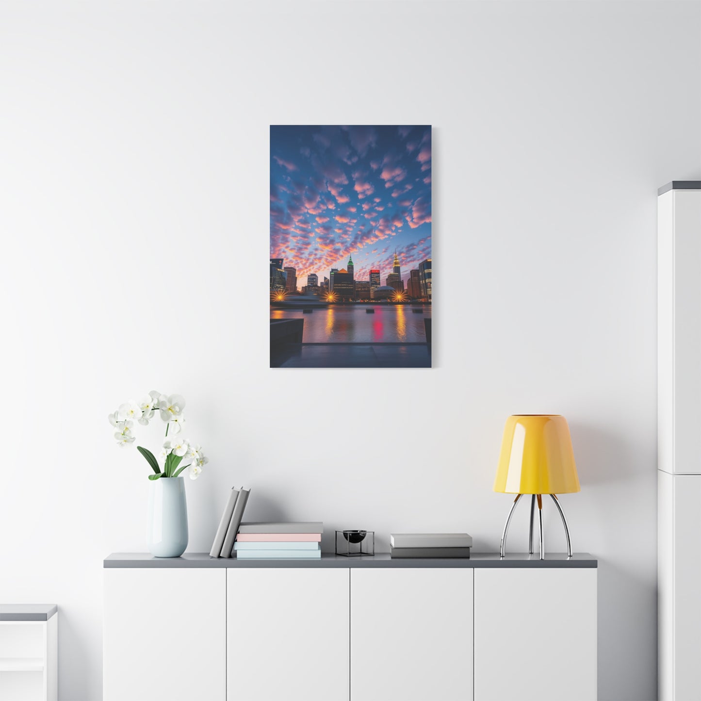 Michigan Sky Media Art Refined Canvas Wall Art & Canvas Print