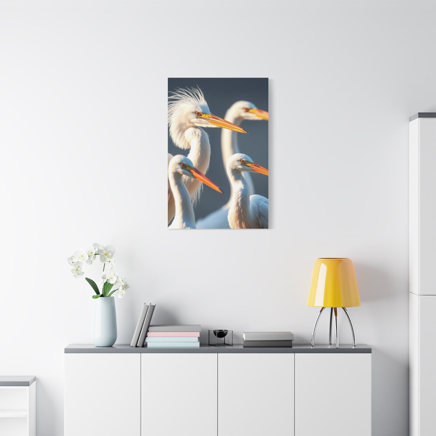 Supreme Herons and Egrets Art Collection Wall Art & Canvas Print