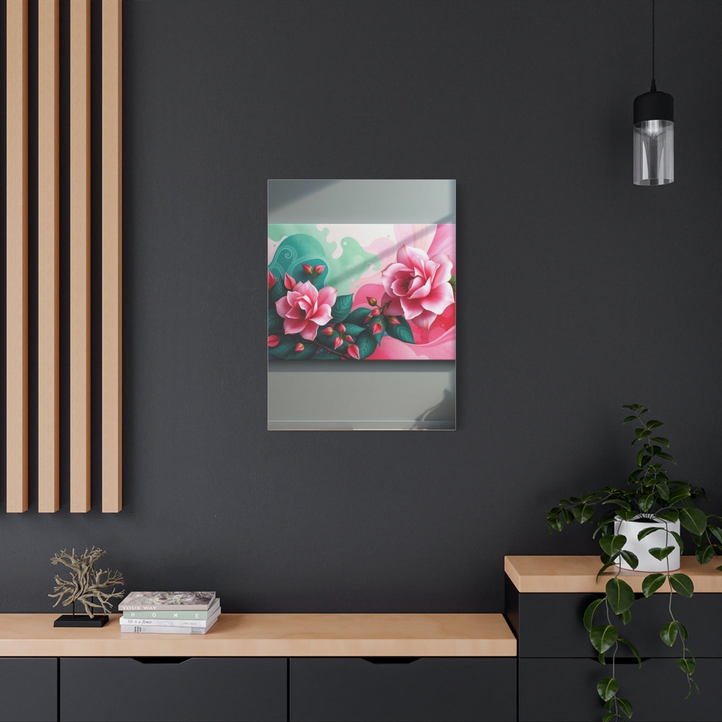 Green & Pink Canvas Art Supreme Gallery Wall Art & Canvas Print