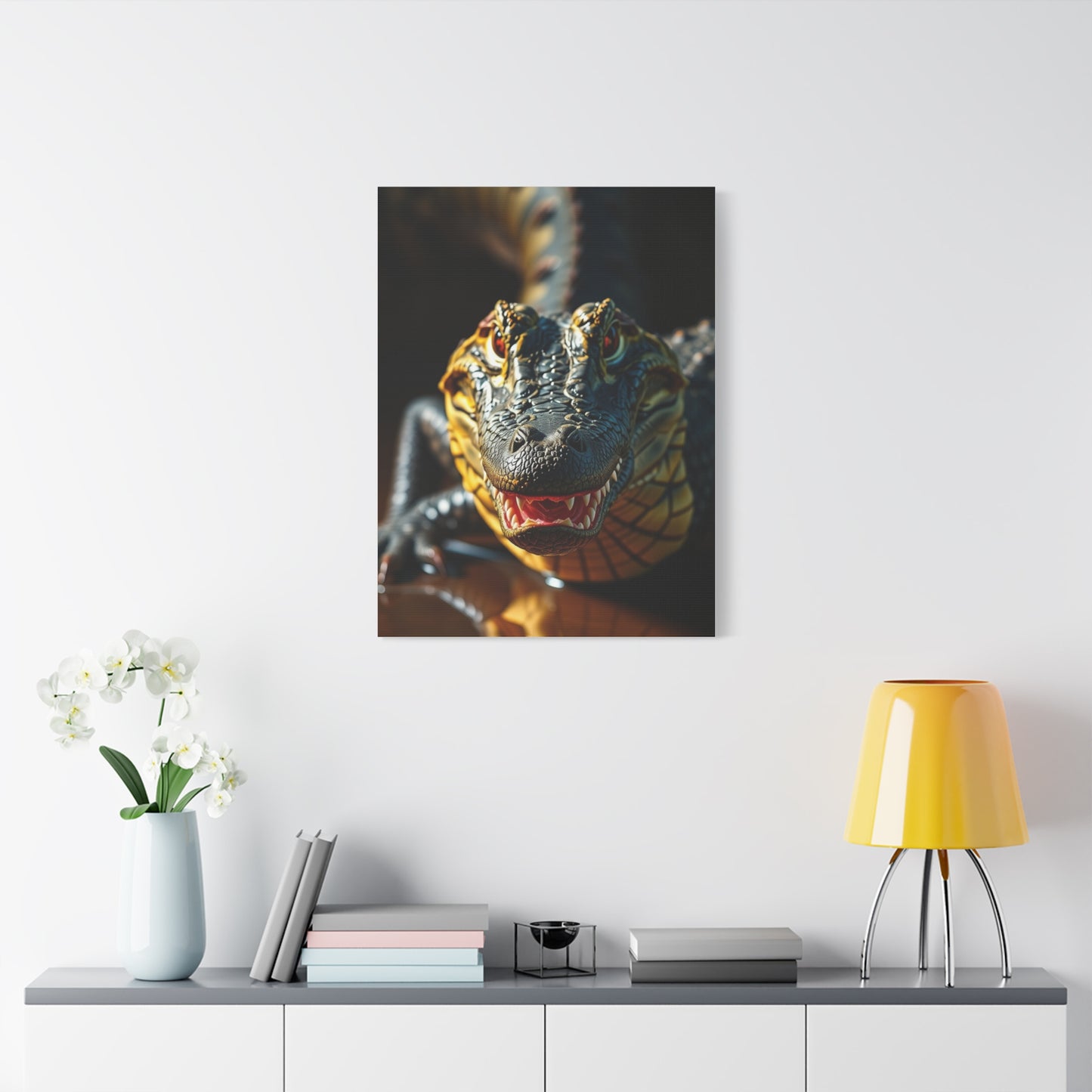 Supreme Crocodile & Alligator Art Collection Wall Art & Canvas Print