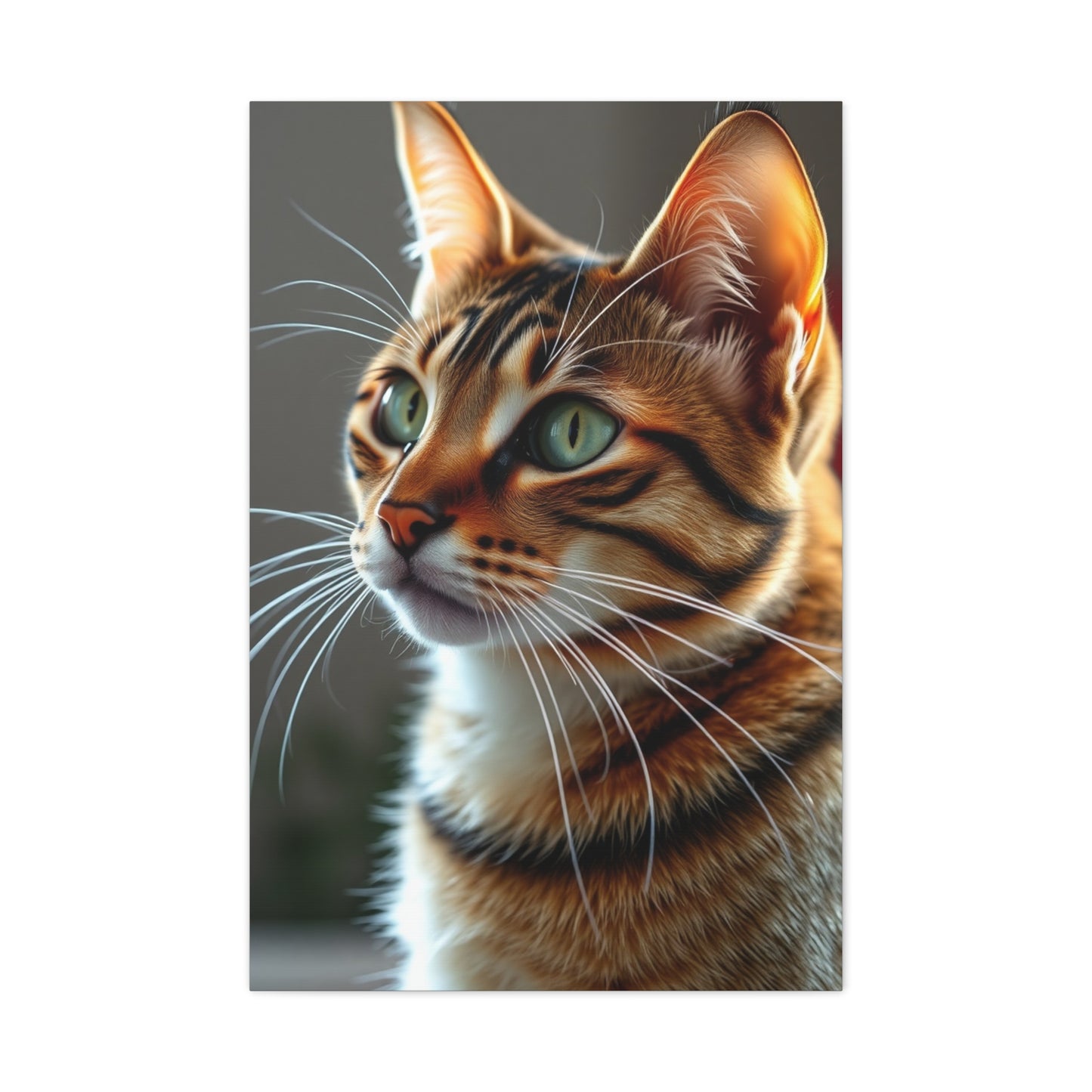 Supreme Tabby Cat Art Collection Wall Art & Canvas Print