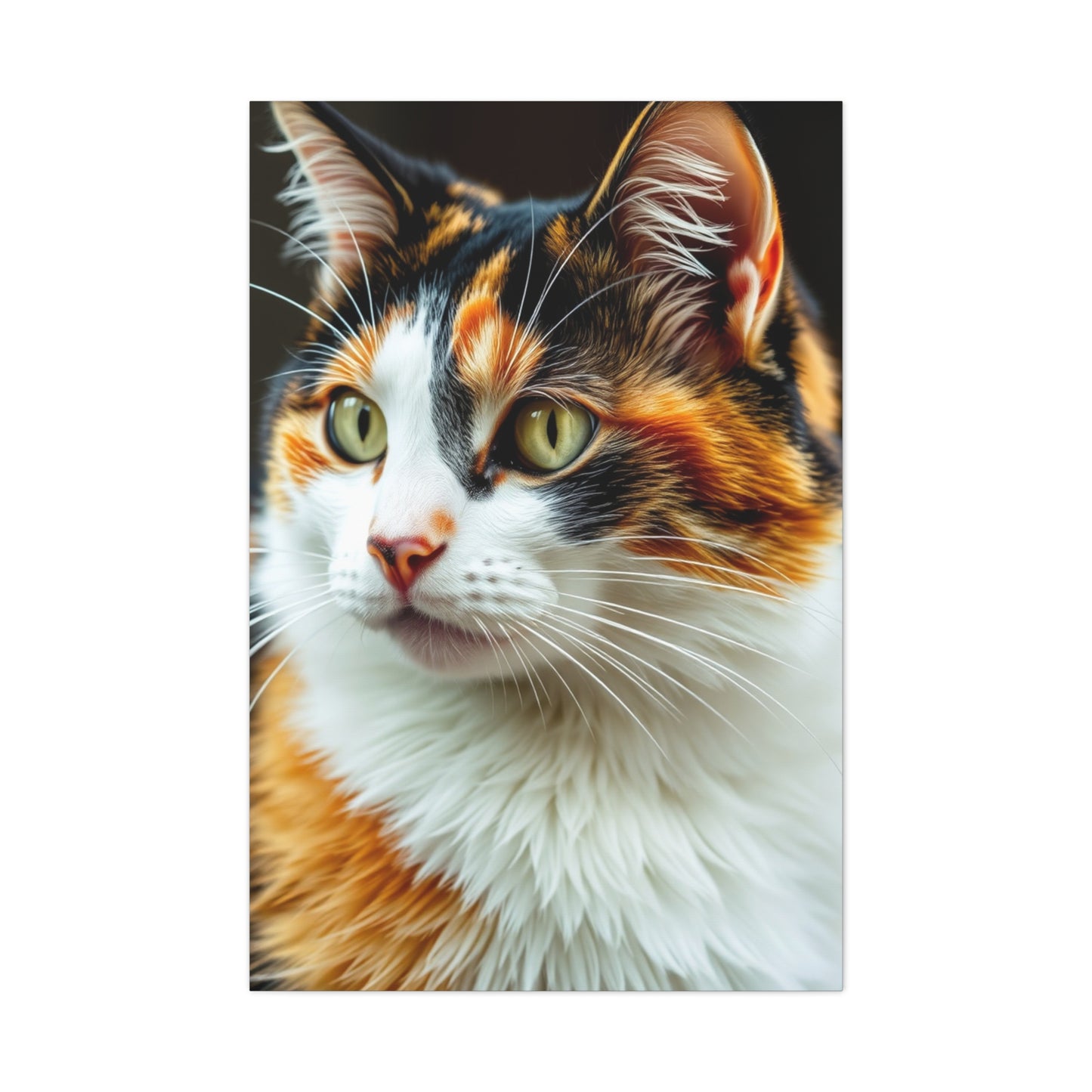 Elite Calico Cat Art Vision Wall Art & Canvas Print