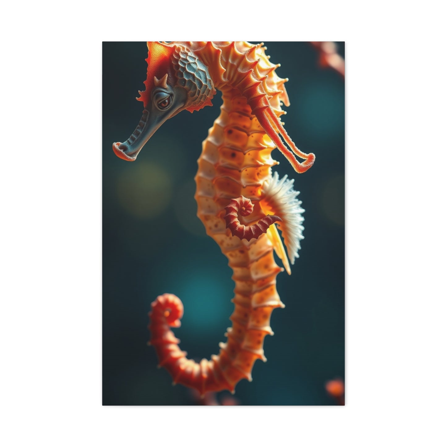 Masterpiece Seahorse Art Vision Wall Art & Canvas Print
