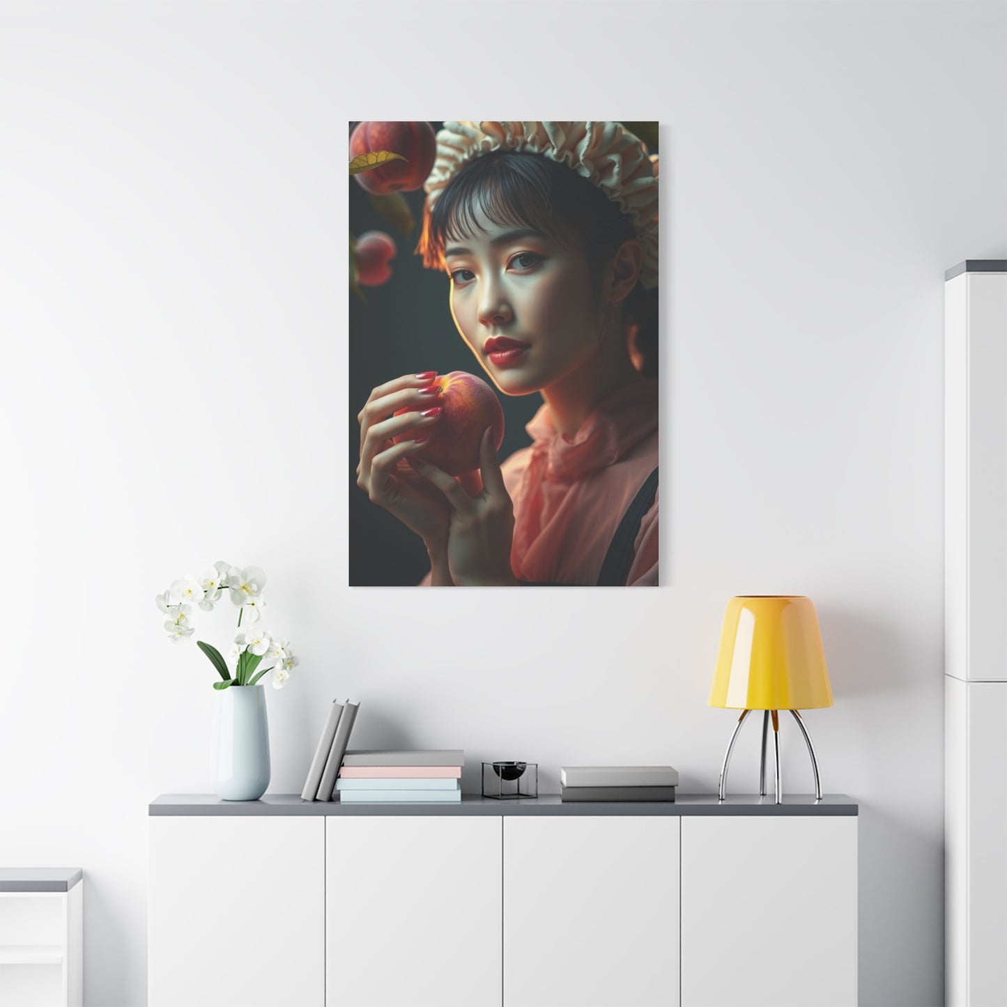 Peach Art Luxury Canvas Wall Art & Canvas Print