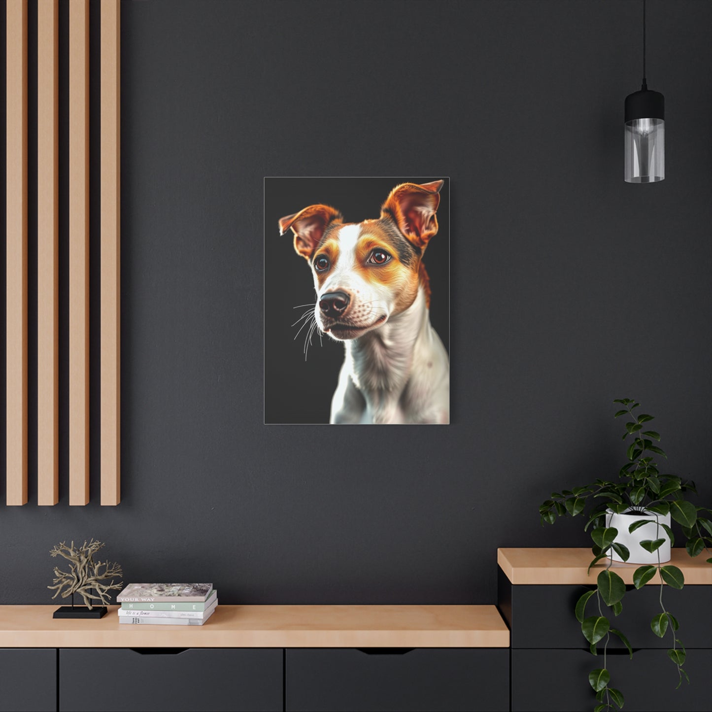 Jack Russell Terrier Art Refined Canvas Wall Art & Canvas Print