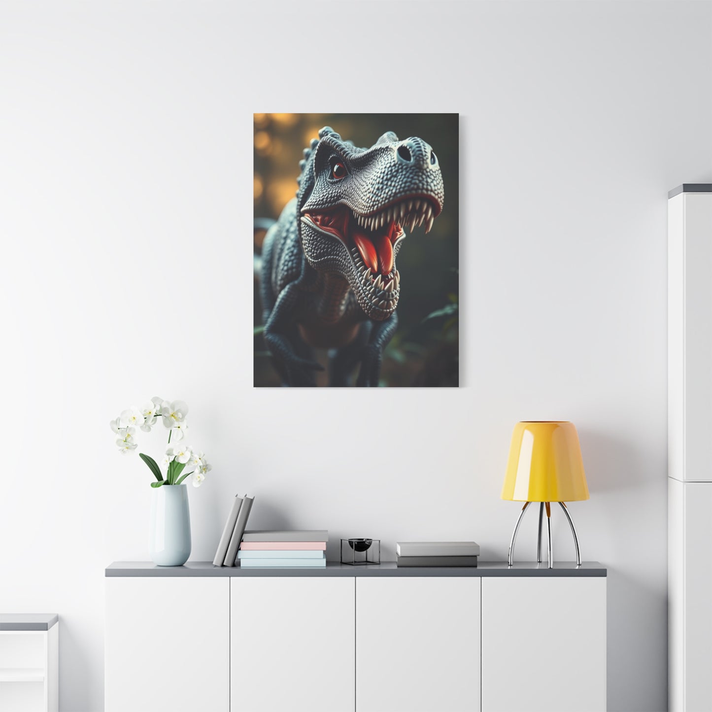 Masterpiece Dinosaur Art Vision Wall Art & Canvas Print