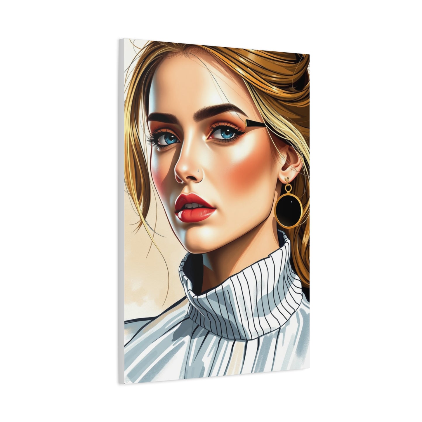 Supreme Fashion Illustration & Drawings Art Collection Wall Art & Canvas Print