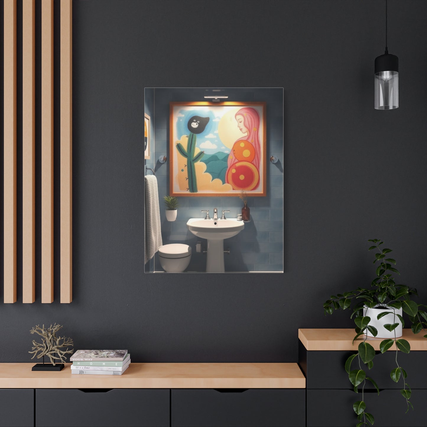 Kid’s Bathroom Art Supreme Gallery Wall Art & Canvas Print