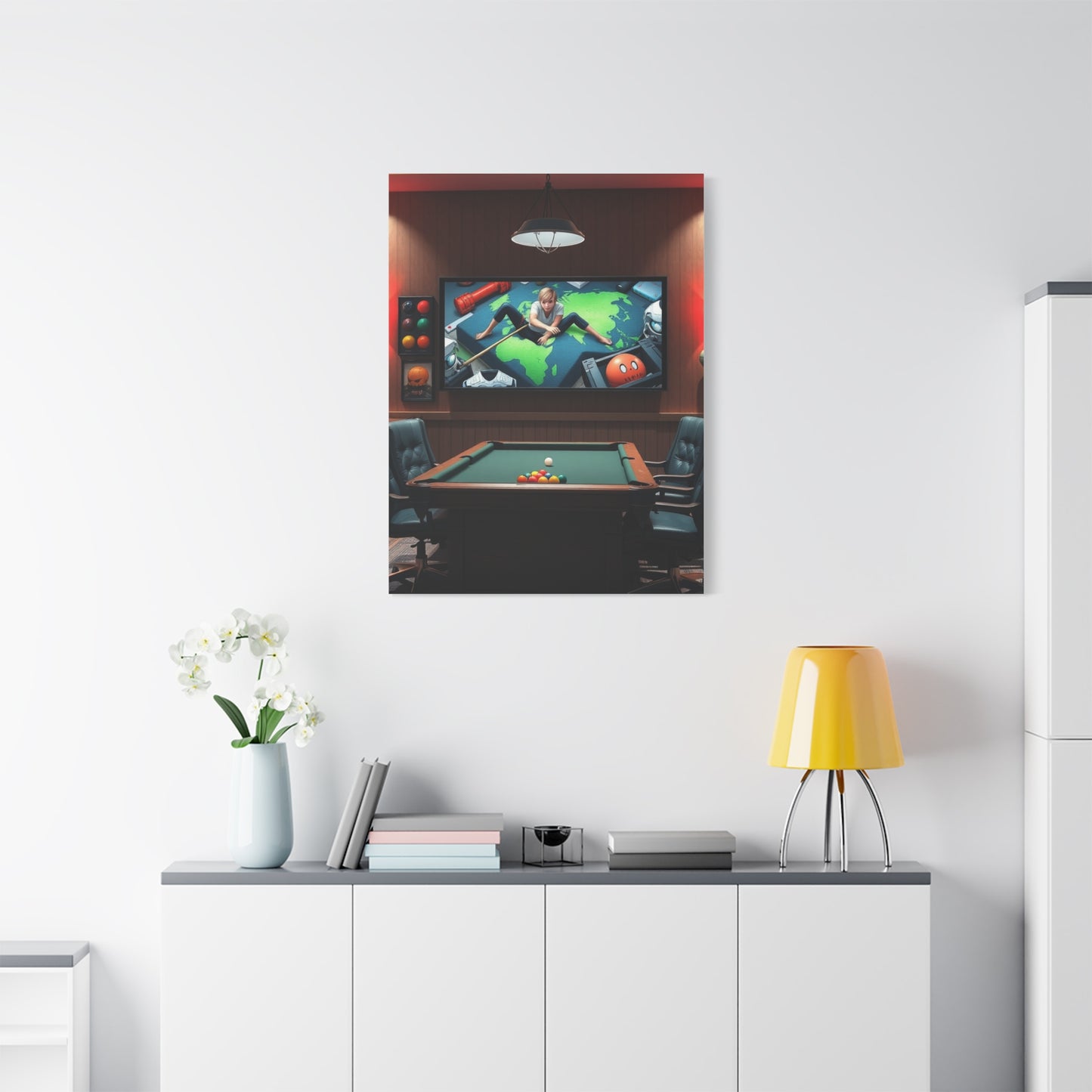 Game Room Art Luxury Canvas Wall Art & Canvas Print