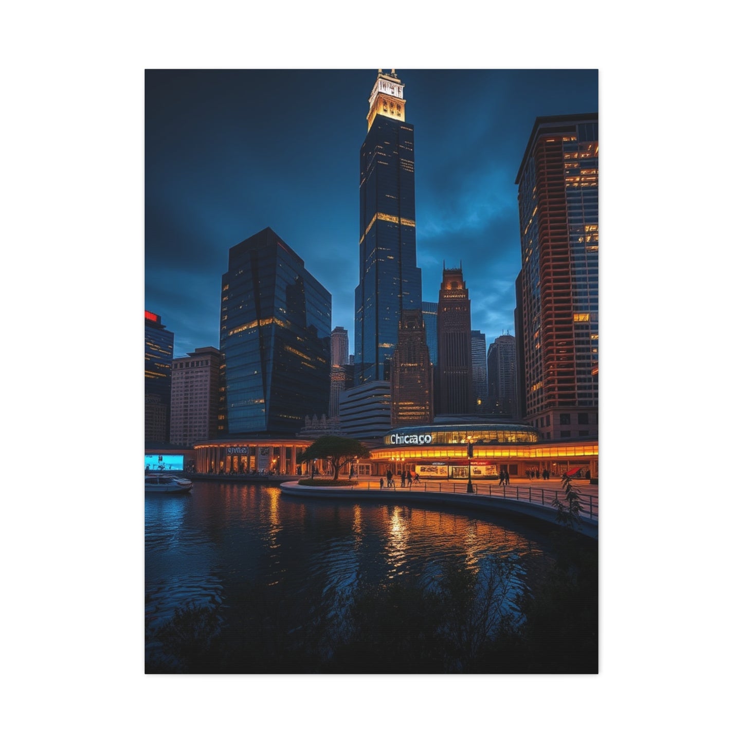 Masterpiece Chicago Art Vision Wall Art & Canvas Print