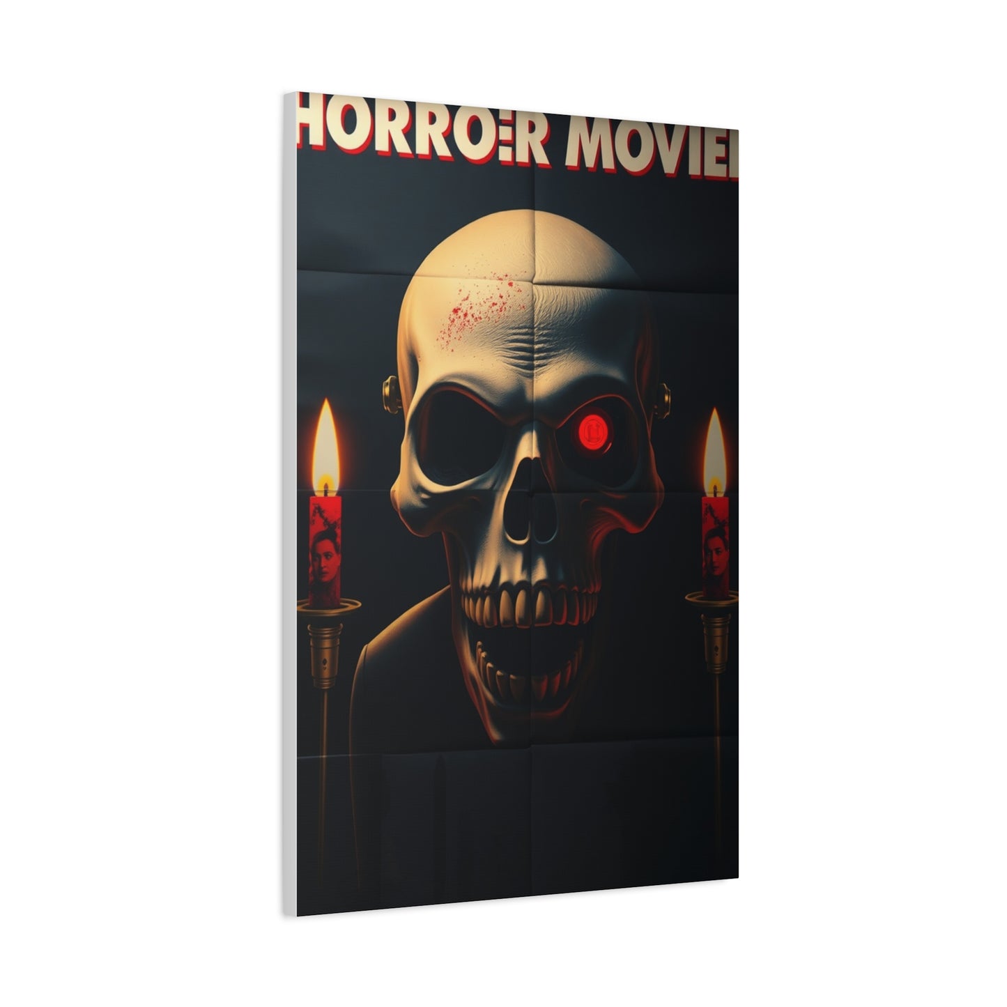 Masterpiece Horror Movie Posters Art Vision Wall Art & Canvas Print