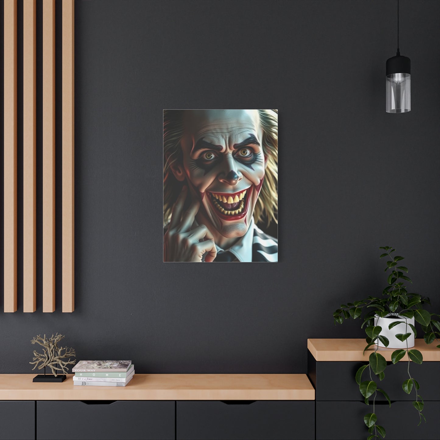 Elite Beetlejuice (Film Series) Characters Art Vision Wall Art & Canvas Print